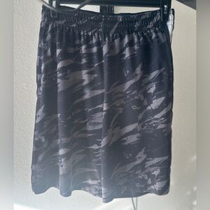 Nike Black and Gray Athletic Shorts